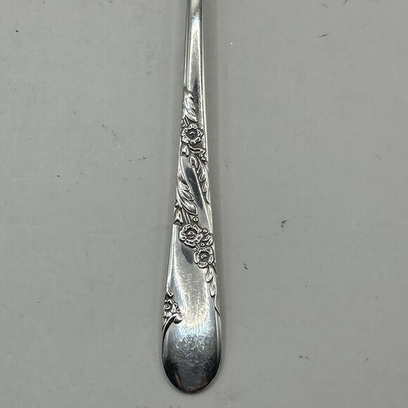 Vintage Tudor Plate Oneida Community BRIDAL WREATH Pie Server Silver Plated - Picture 3 of 8